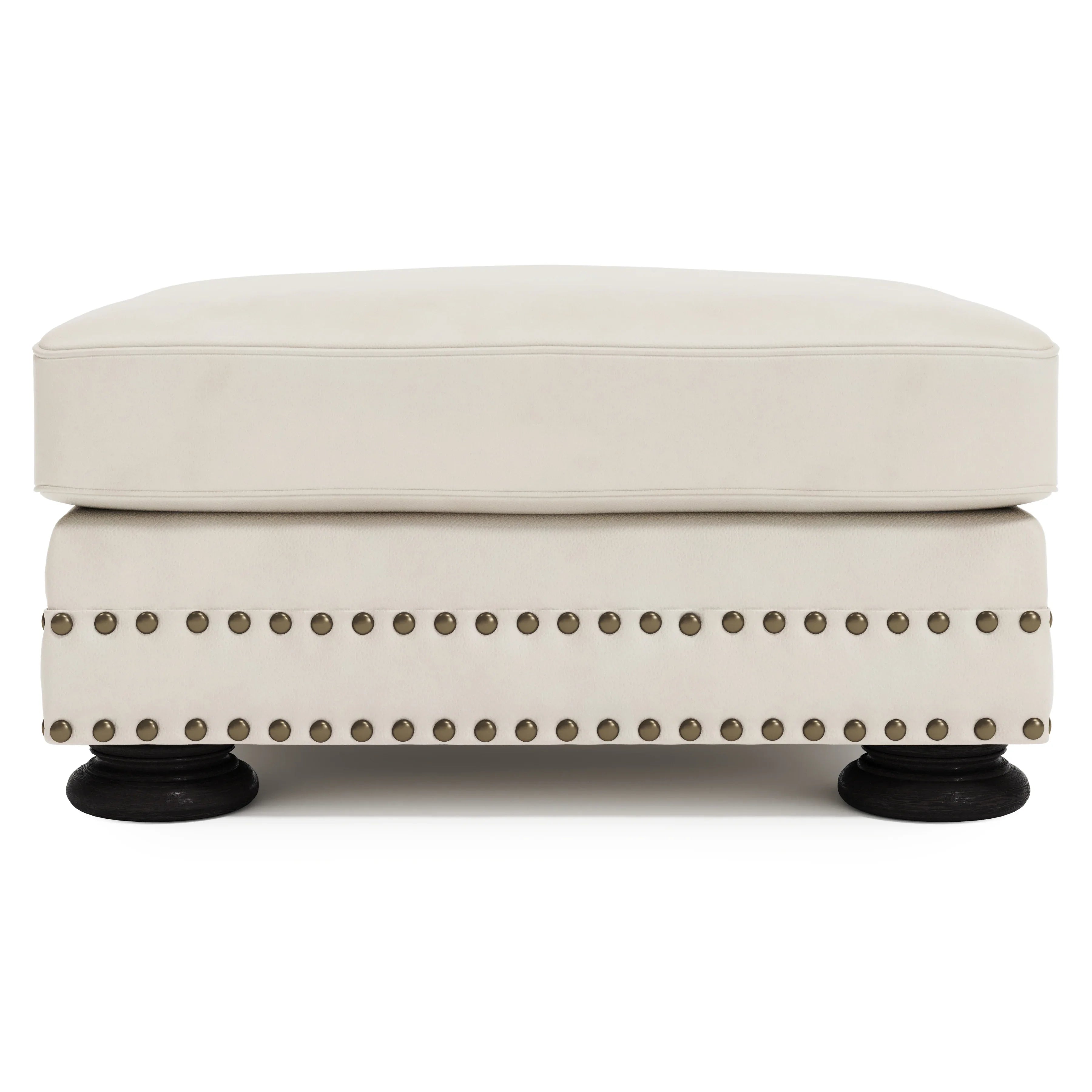 Foster Leather Ottoman Bernhardt Living