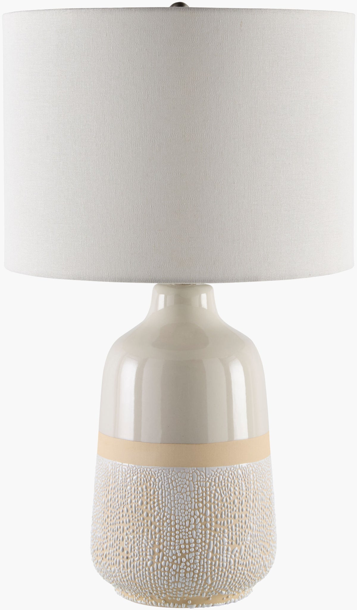 Togo Accent Table Lamp — White