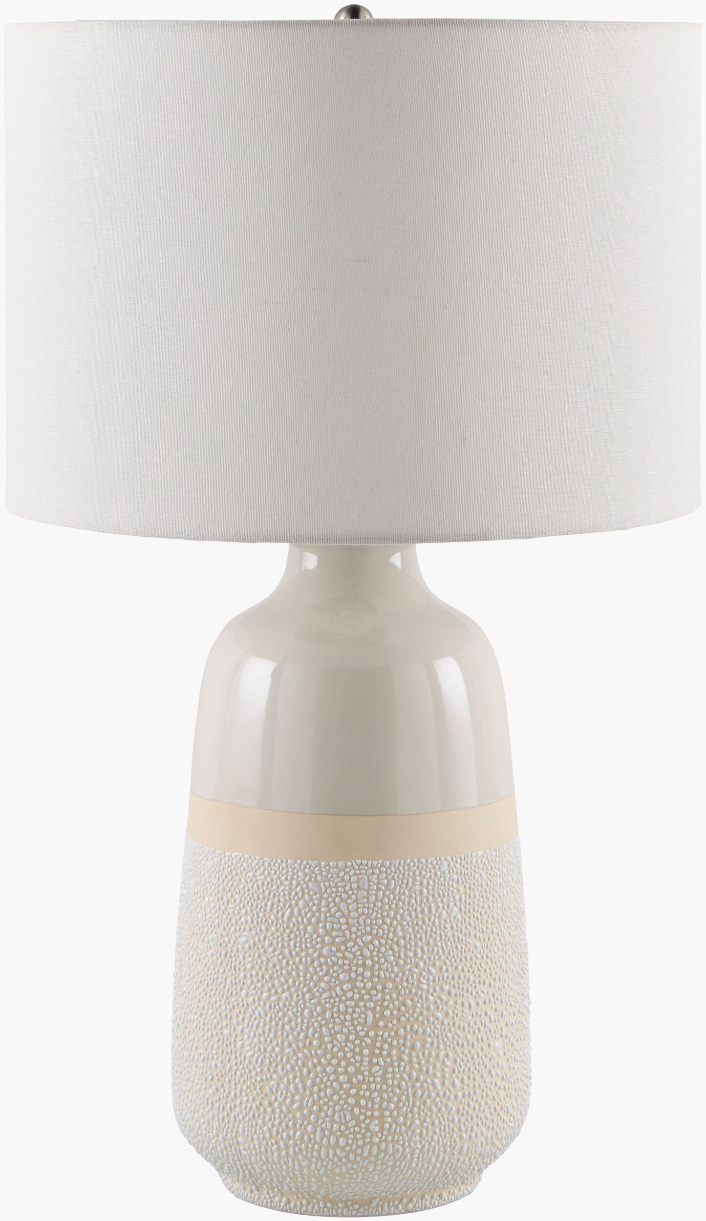 Togo Accent Table Lamp — White