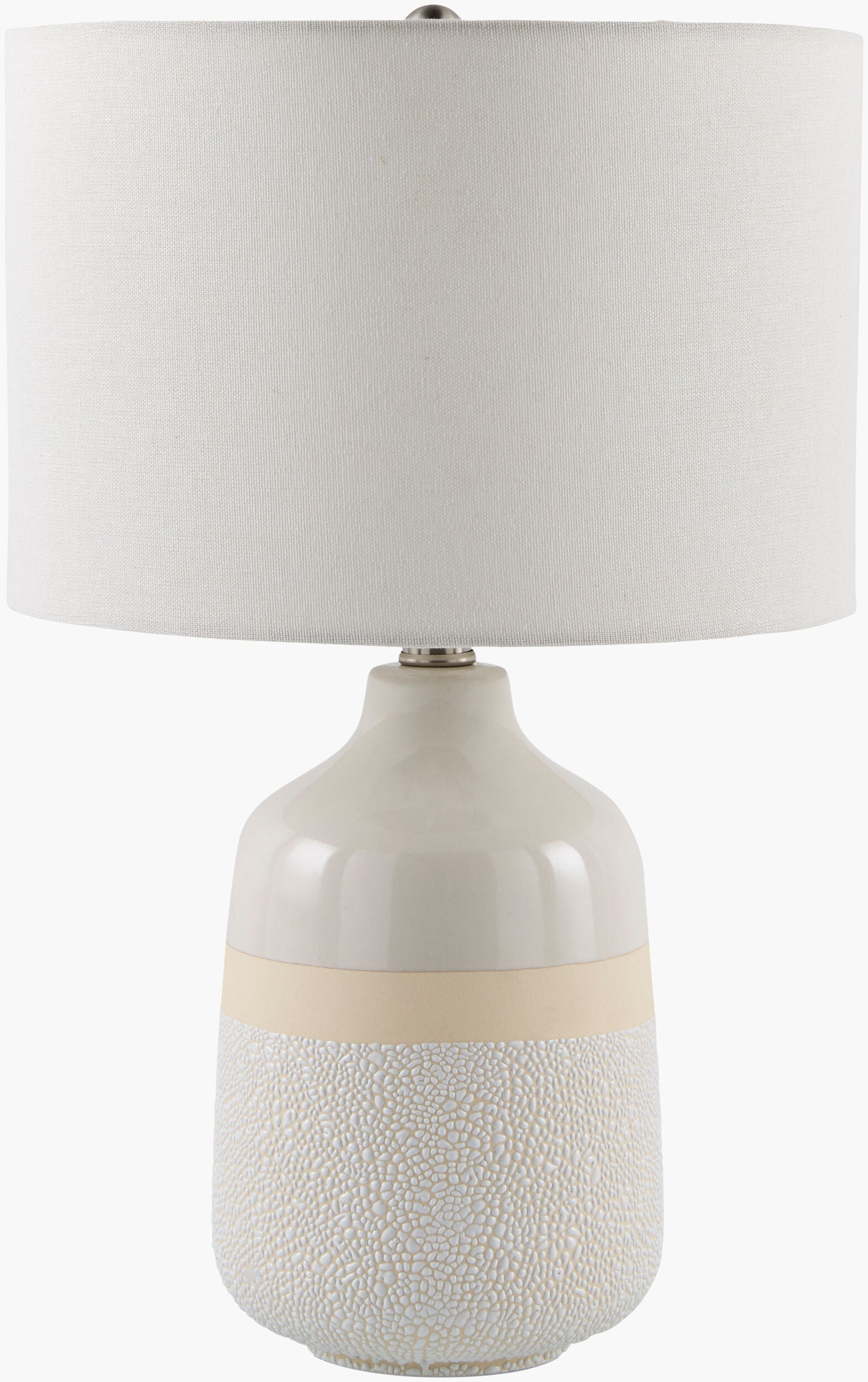 Togo Accent Table Lamp — White