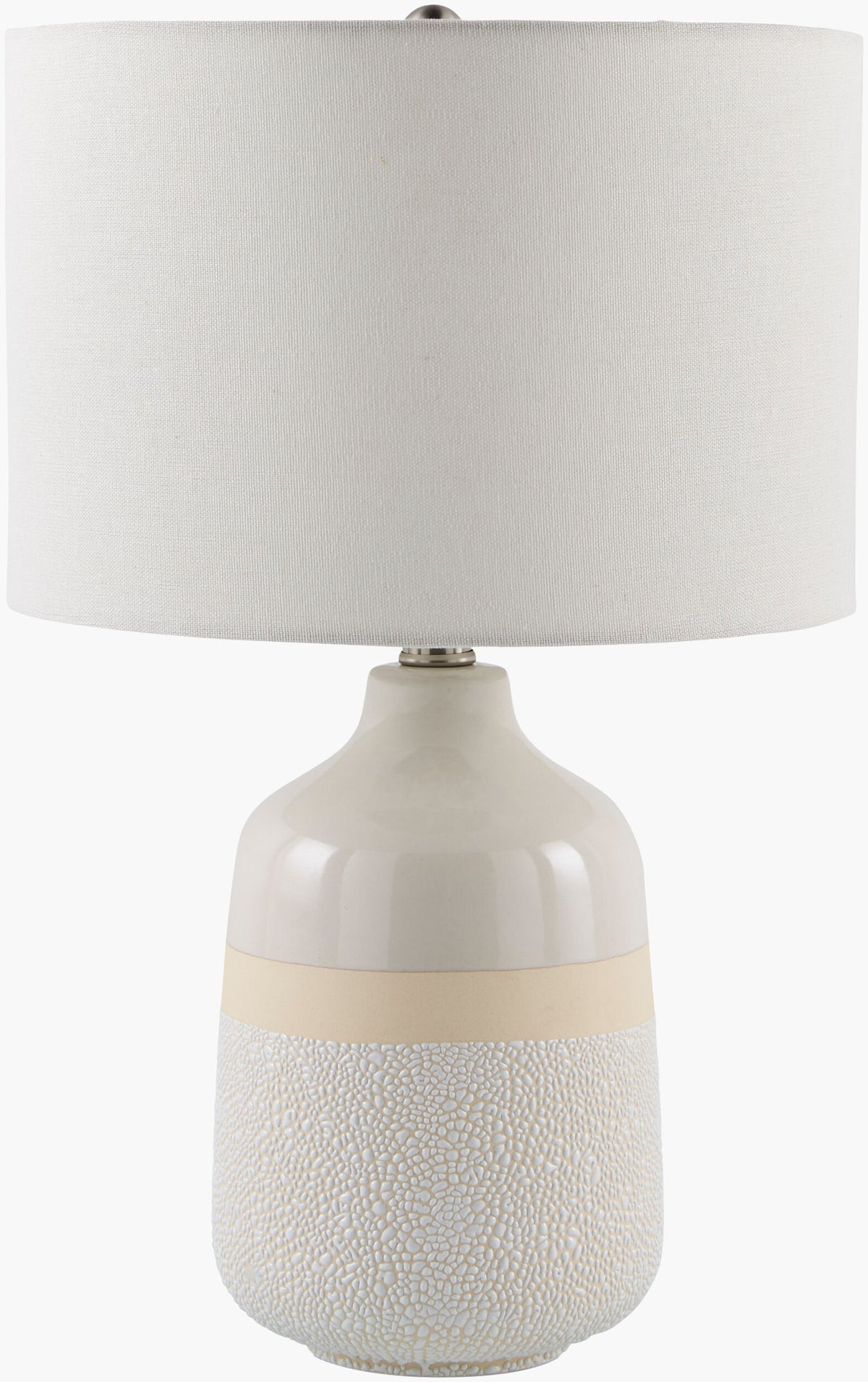 Togo Accent Table Lamp — White