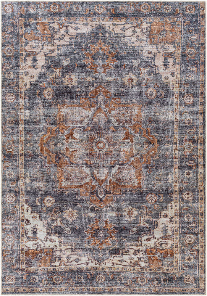 Tahmis Machine Woven Rug — Beige/Camel