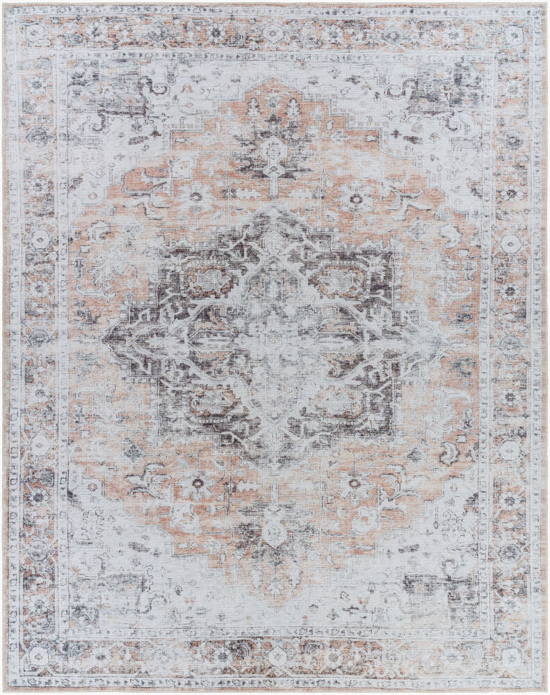 Tahmis Machine Woven Rug — Beige/Charcoal