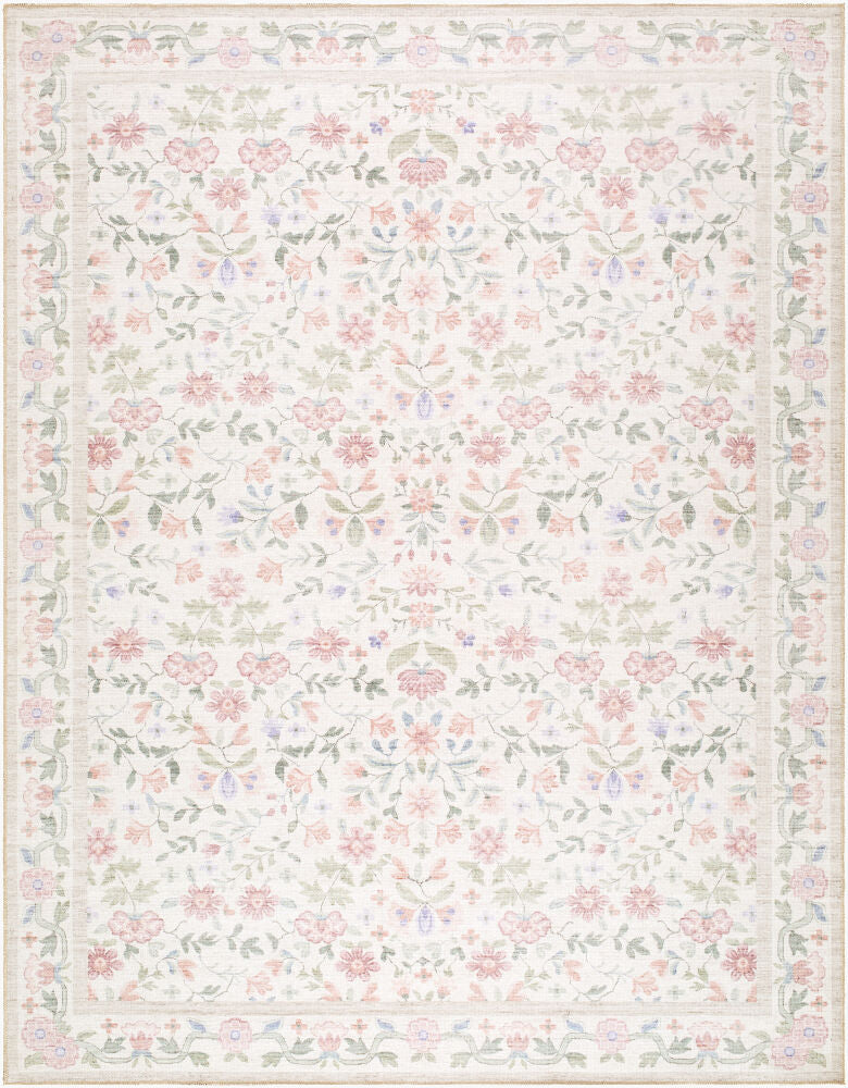 Thistle Machine Woven Rug — Bright Blue/Denim