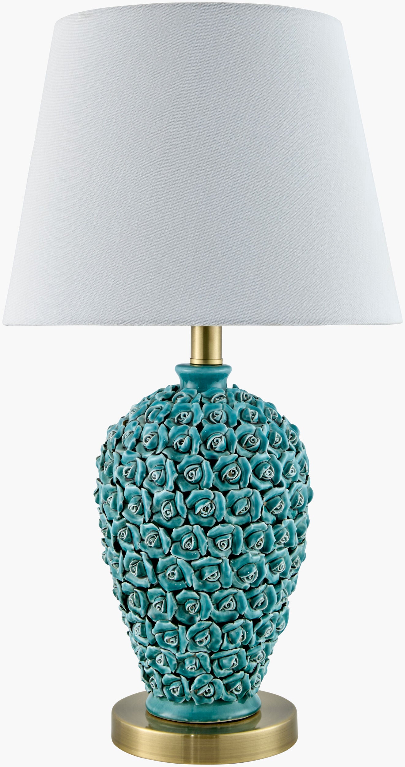 Thayer Accent Table Lamp — Green
