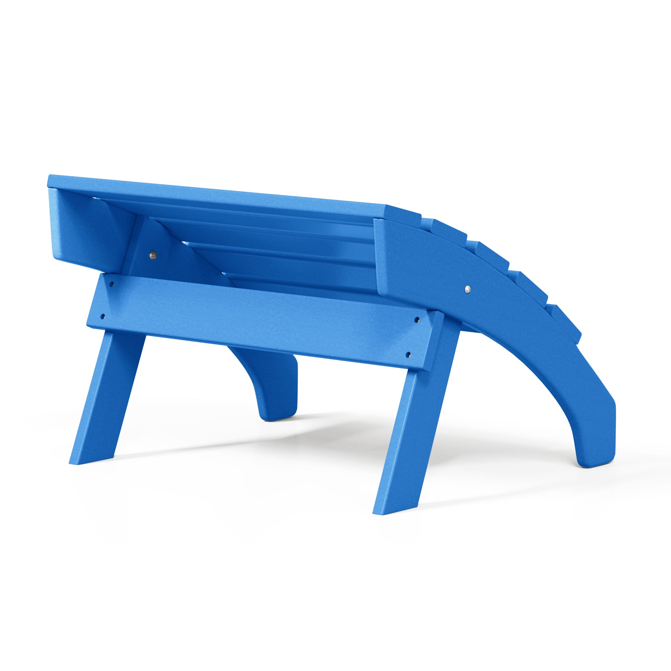 Westport All-Weather Outdoor Adirondack Folding Foot Rest/Ottoman Seahawk Designs Patio Ottomans