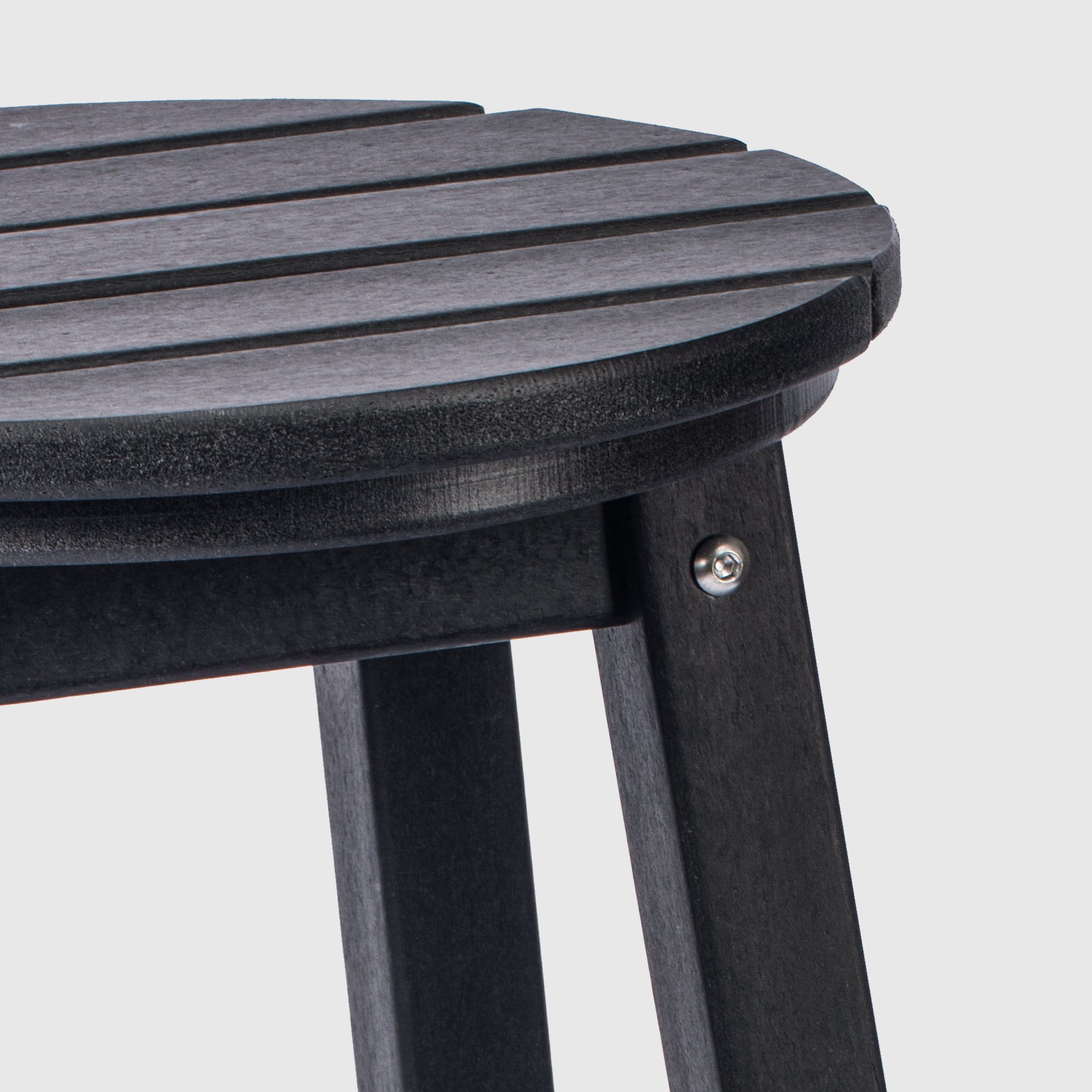 Stockholm All-Weather Outdoor Round Bar Stool (29" Height) Seahawk Designs Patio Bar & Counter Stools