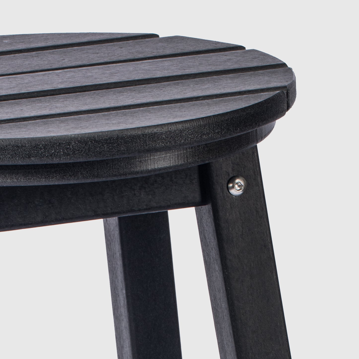 Stockholm All-Weather Outdoor Round Bar Stool (29" Height) Seahawk Designs Patio Bar & Counter Stools