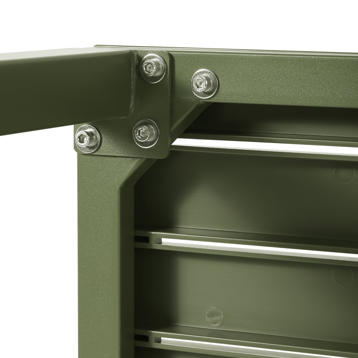 Polyform 31.5" Square Dining Table with Metal Frame Seahawk Designs Patio Dining Tables
