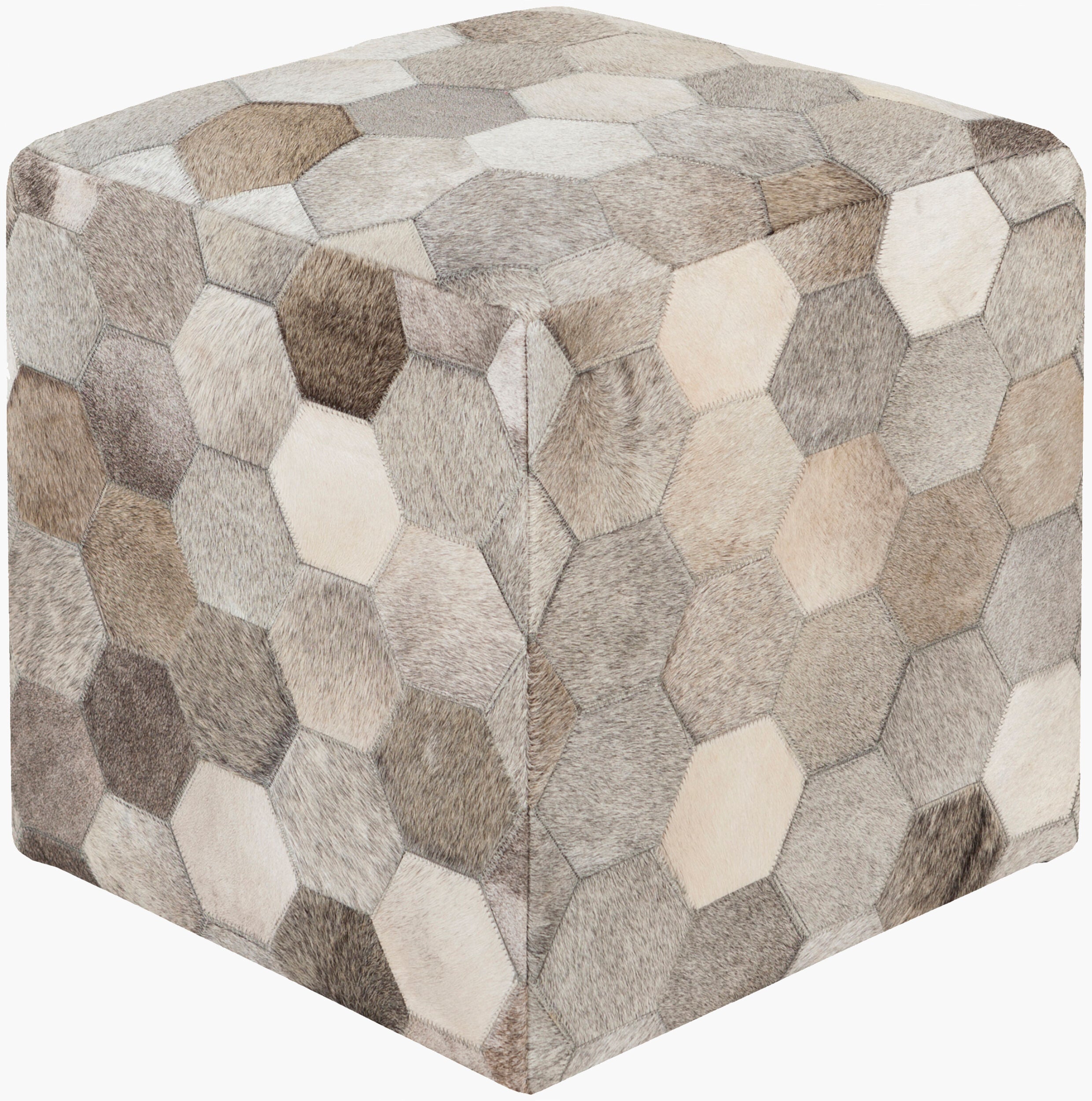 Trail Ottoman — Charcoal/Gray