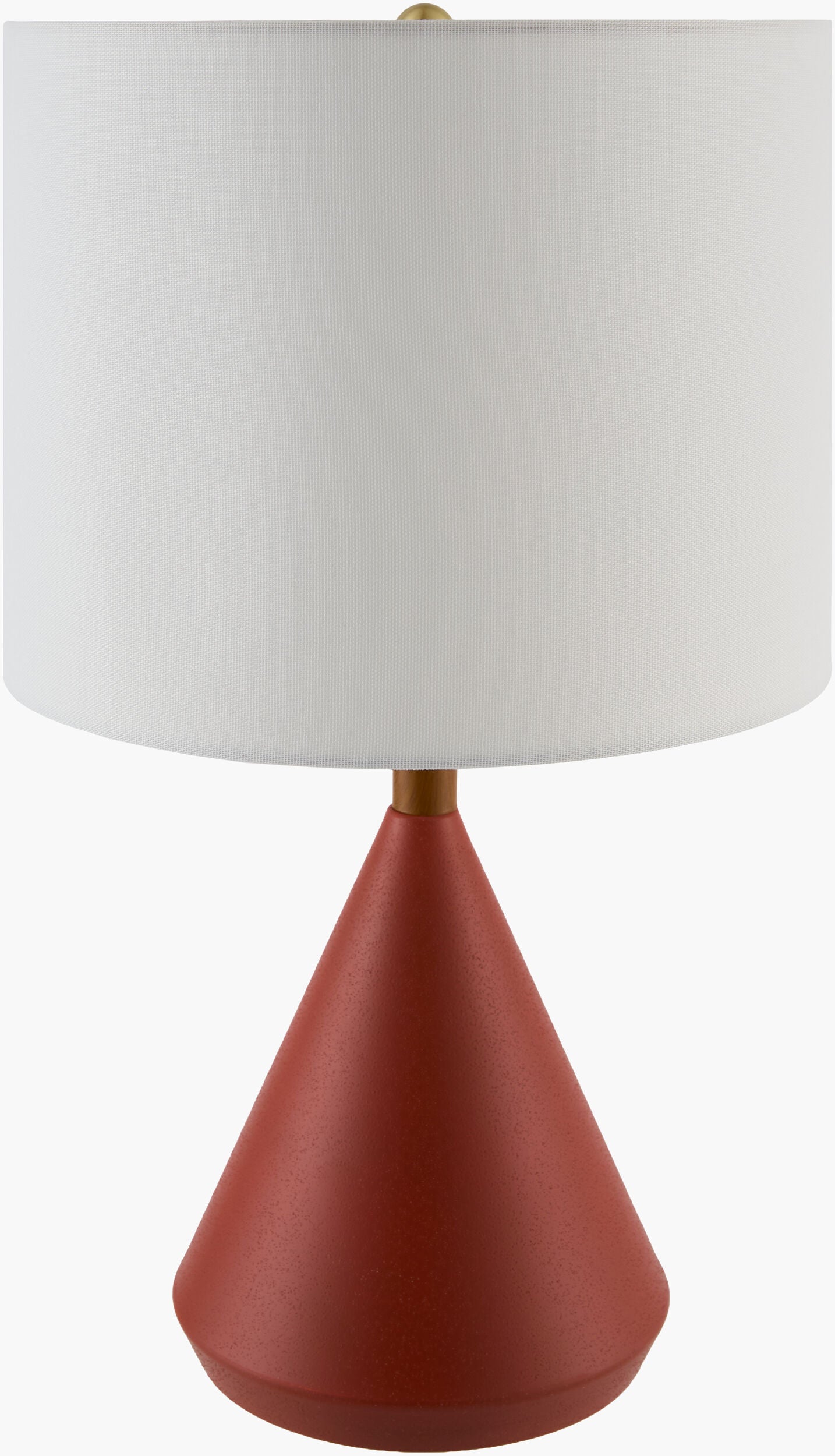 Talus Accent Table Lamp — Red