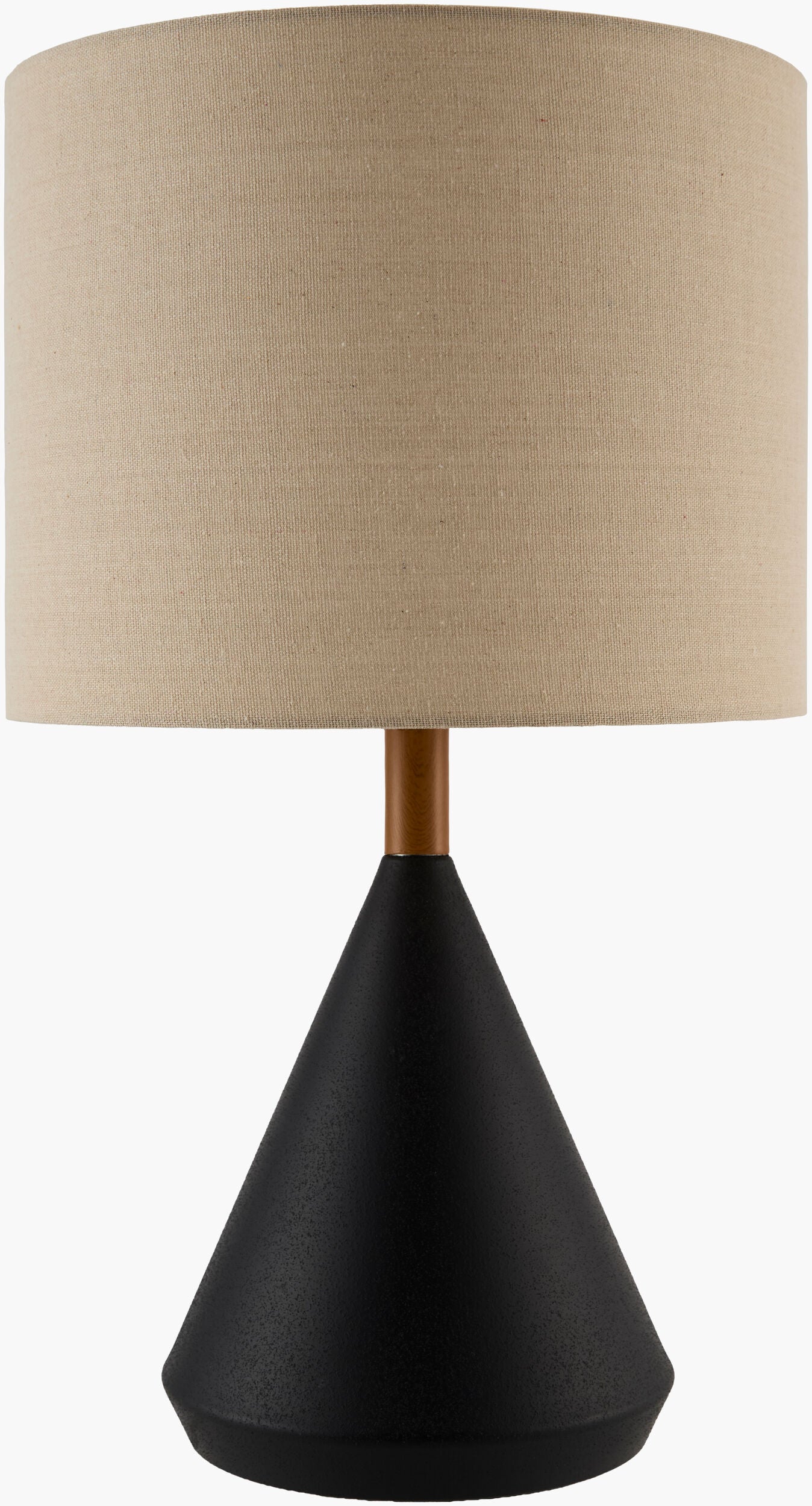 Talus Accent Table Lamp — Black