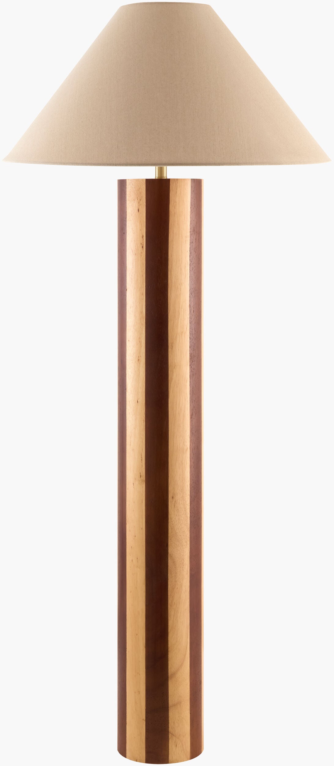 Timberline Accent Floor Lamp — Brown