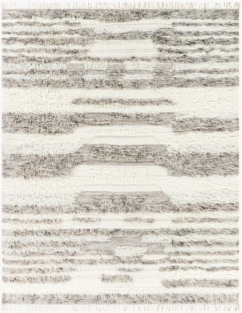 Tulum Handmade Rug — Cream/Dark Brown
