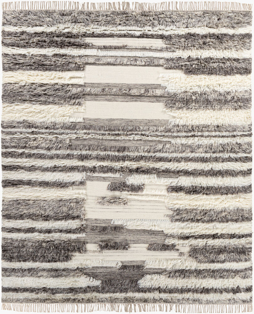 Tulum Handmade Rug — Cream/Dark Brown