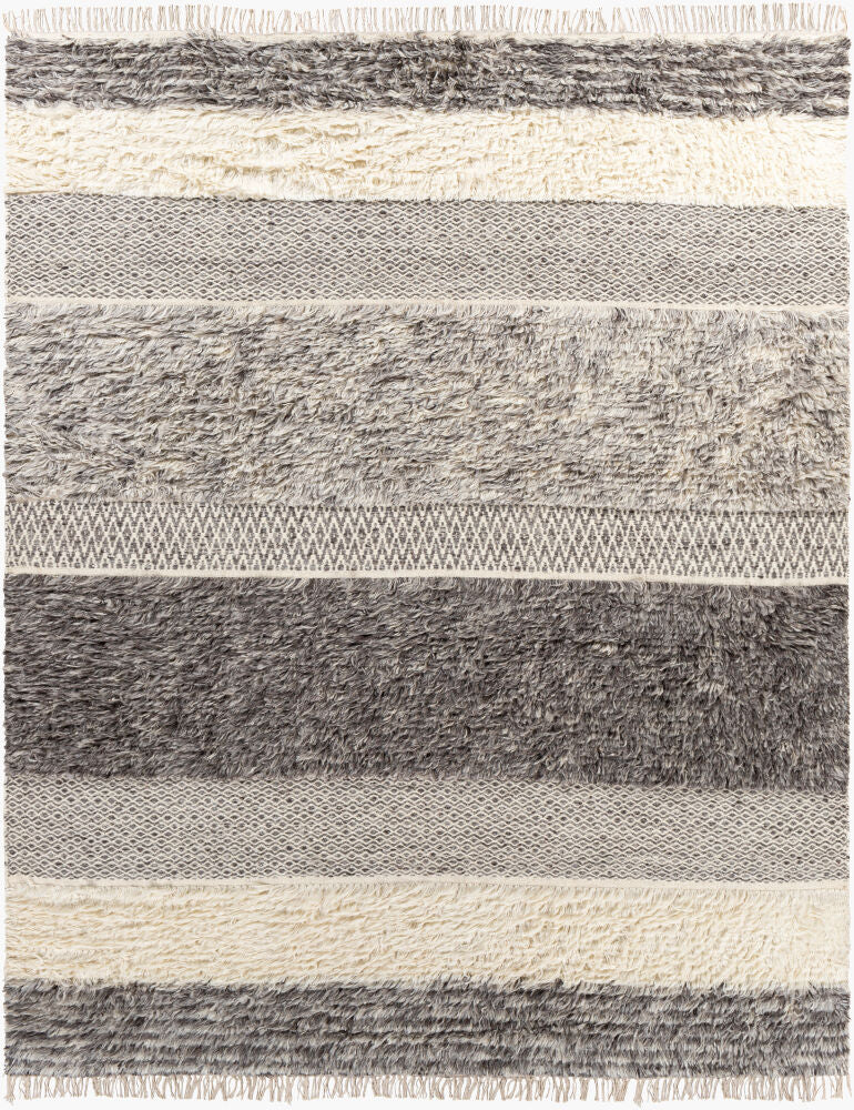 Tulum Handmade Rug — Beige/Dark Brown