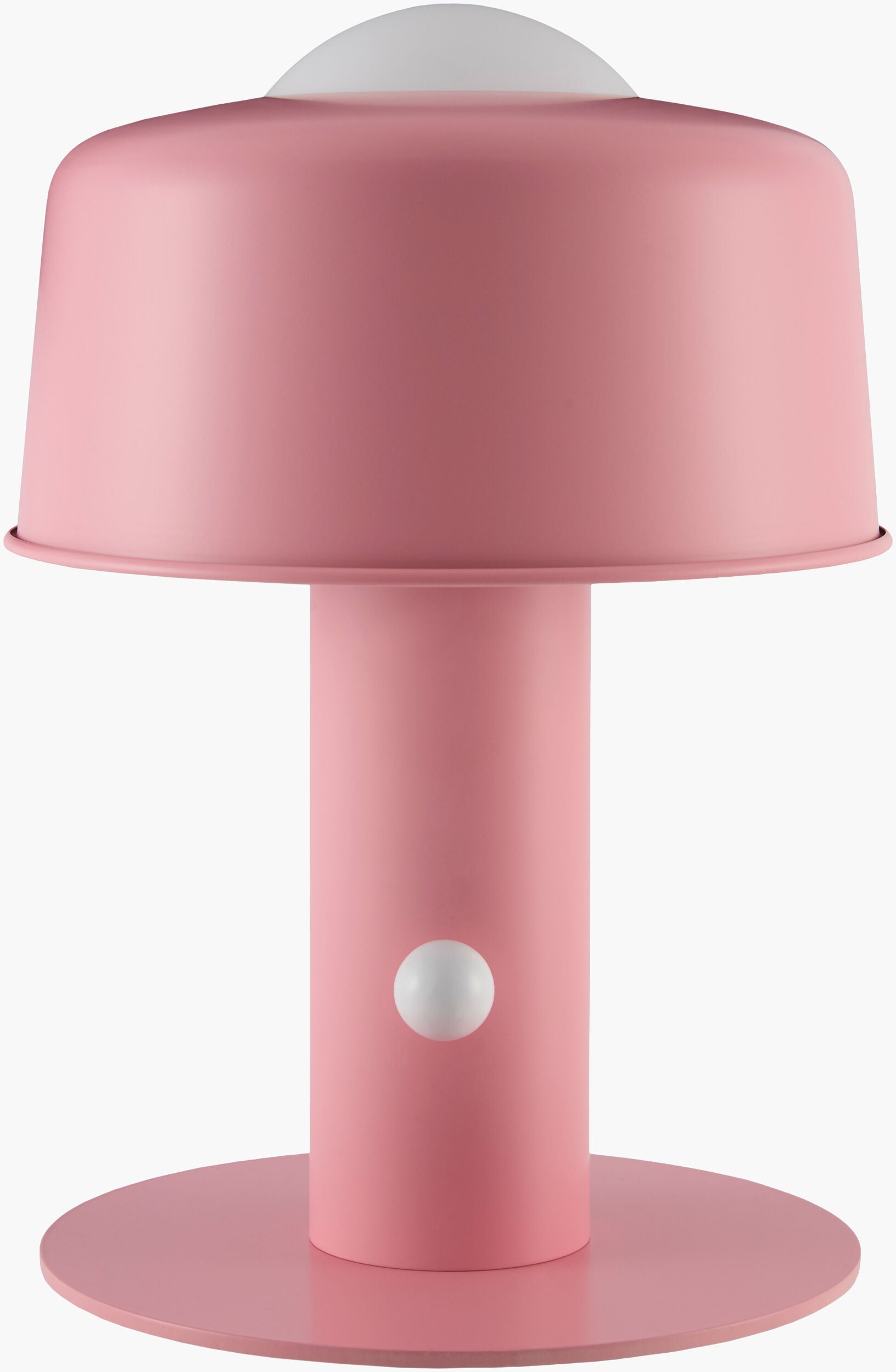 Tondo Accent Table Lamp — Pink