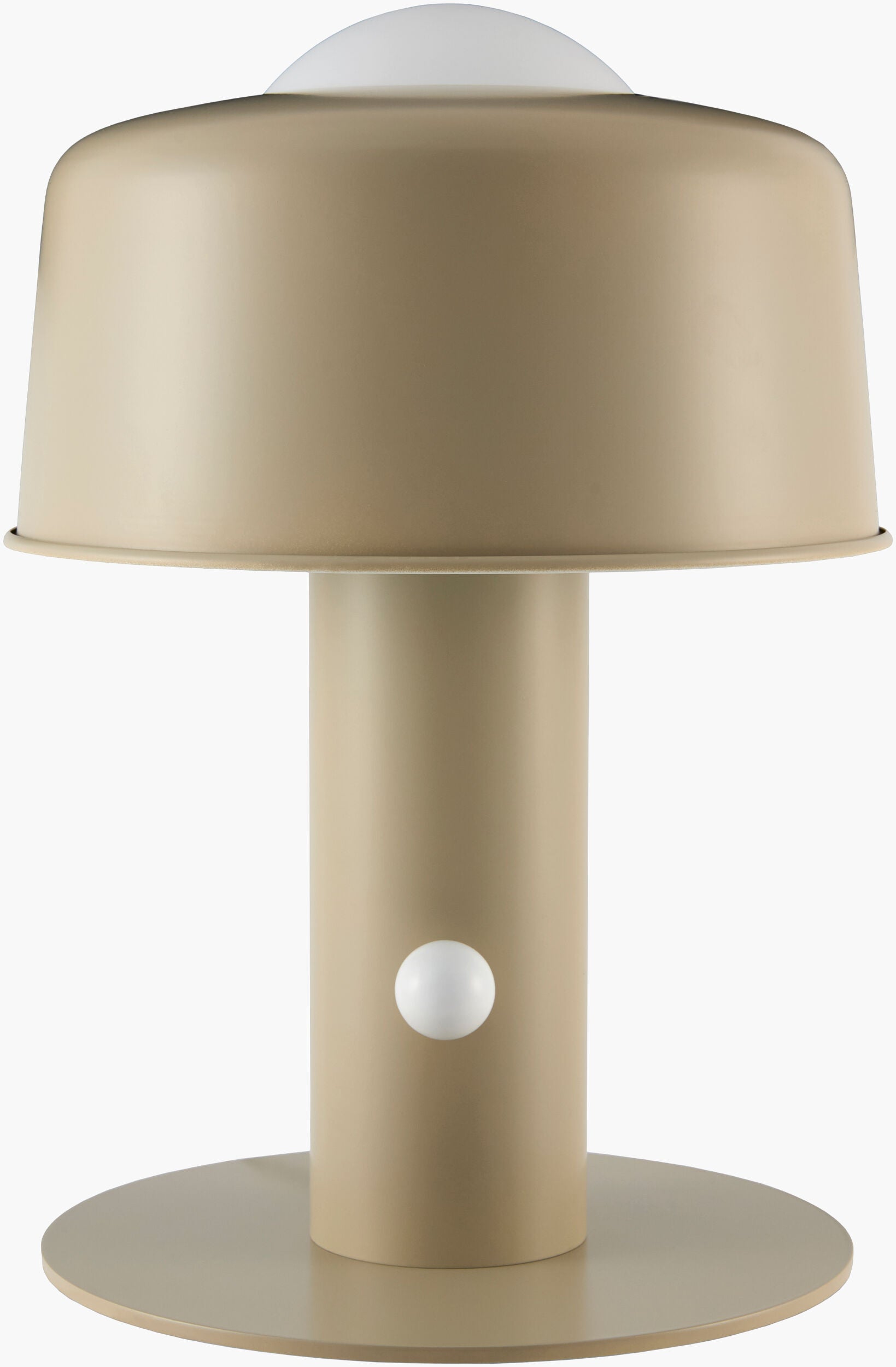 Tondo Accent Table Lamp — Khaki