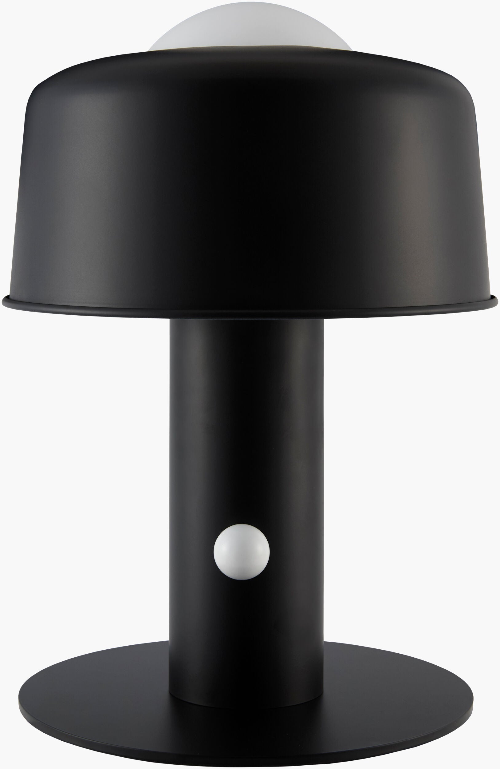 Tondo Accent Table Lamp — Black