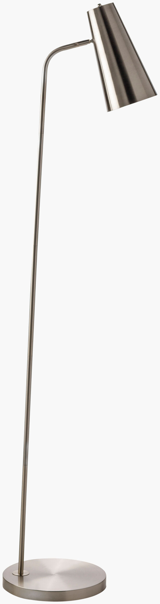 Tanner Task Floor Lamp — Metallic - Nickel