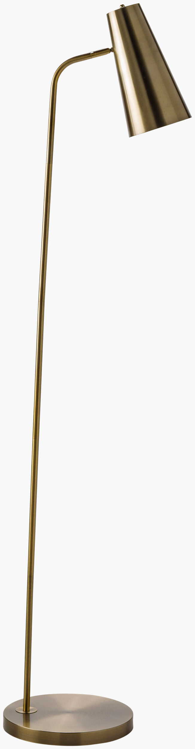 Tanner Task Floor Lamp — Metallic - Brass