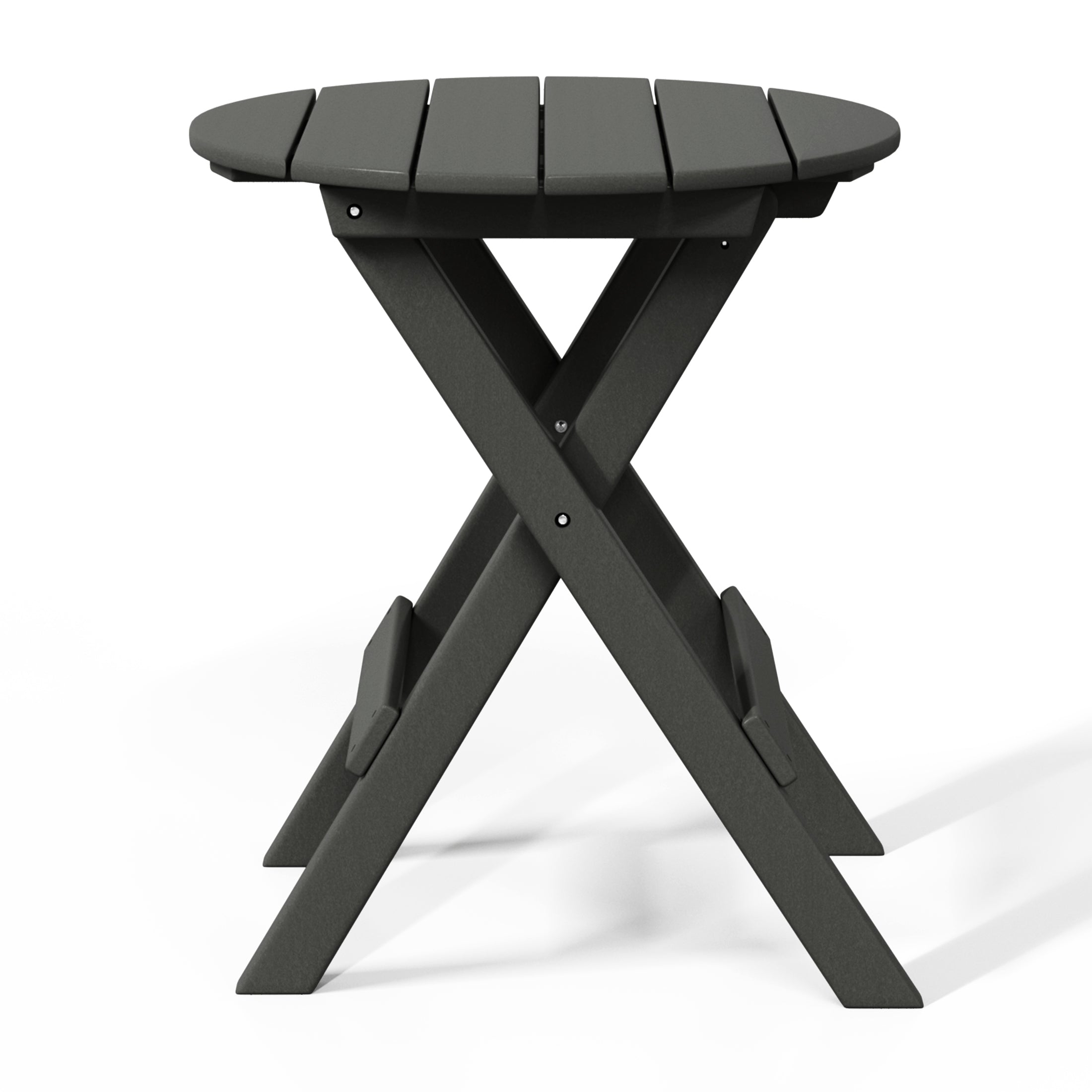 Tuscany All-Weather Outdoor Patio Round Folding Dining Table (24" Top) Seahawk Designs Patio Dining Tables
