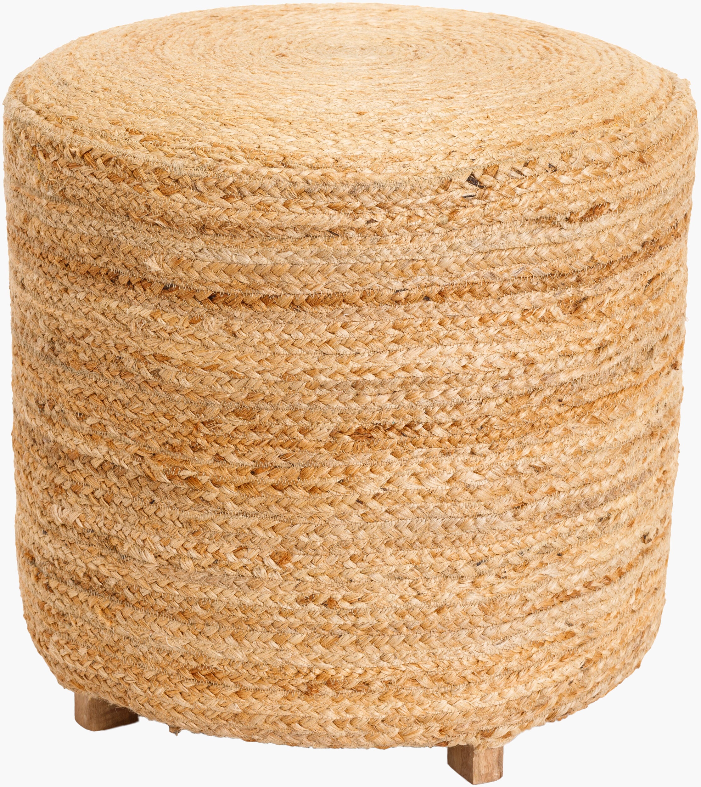 Tropics Ottoman — Brown/Wheat