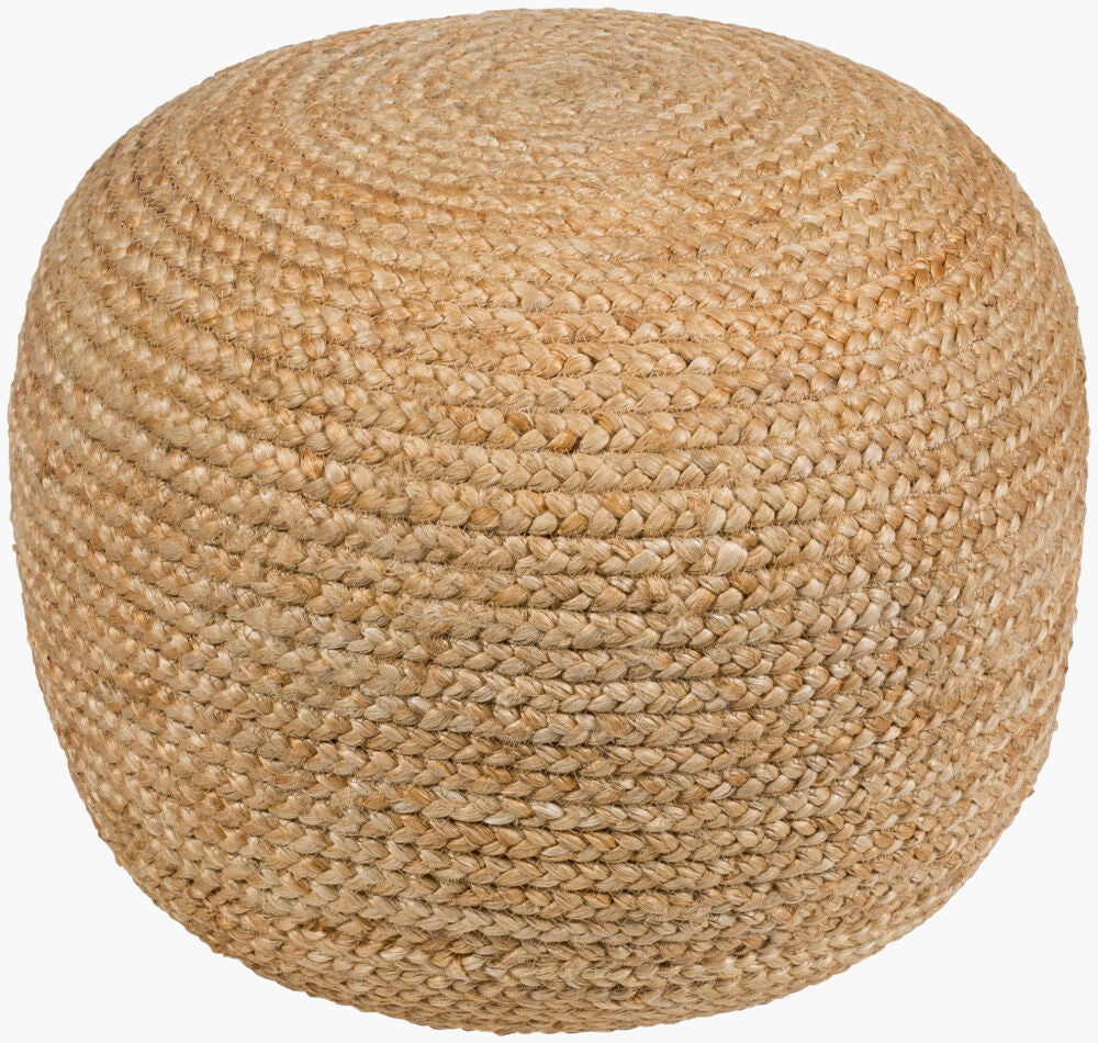 Tropics Pouf — Wheat