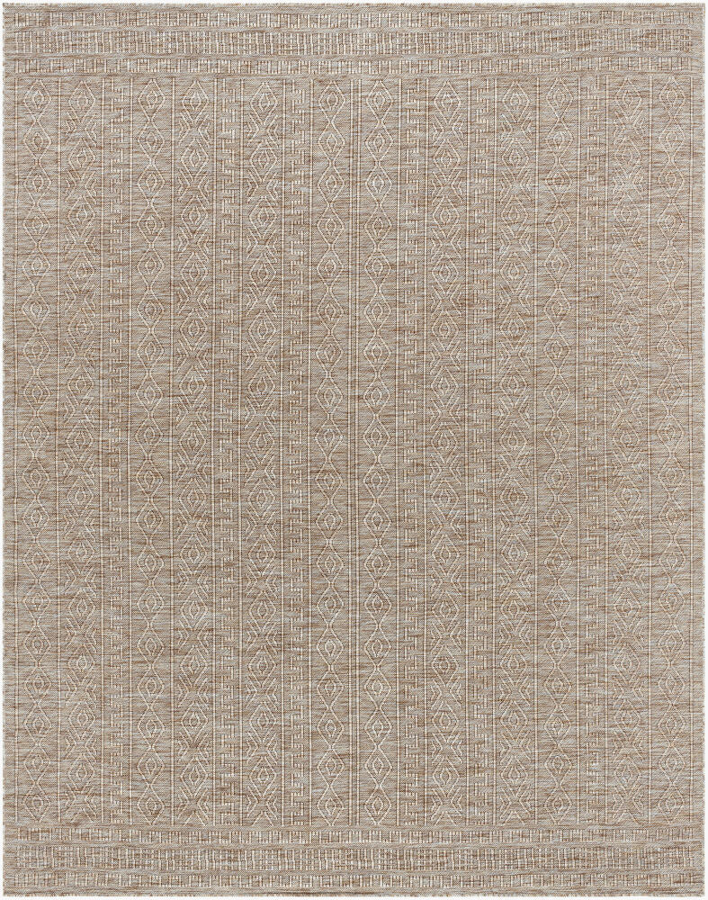 Terrace Machine Woven Rug — Cream/Mustard