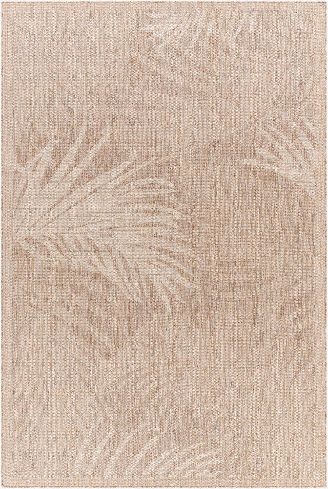 Tuareg Machine Woven Rug — Cream/Light Beige