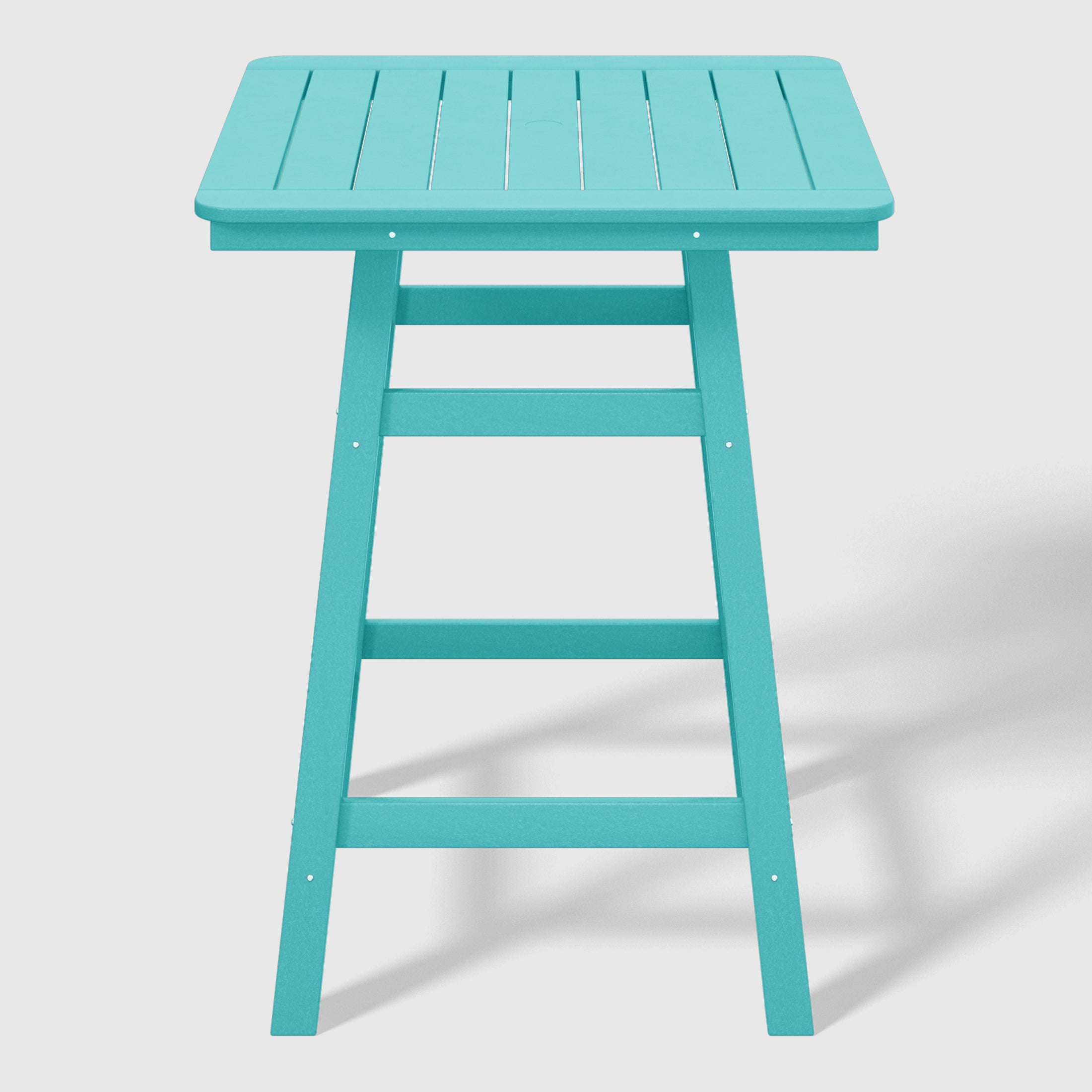 Stockholm All-Weather Outdoor Square Counter Table (31" Top) Seahawk Designs Patio Bar Tables