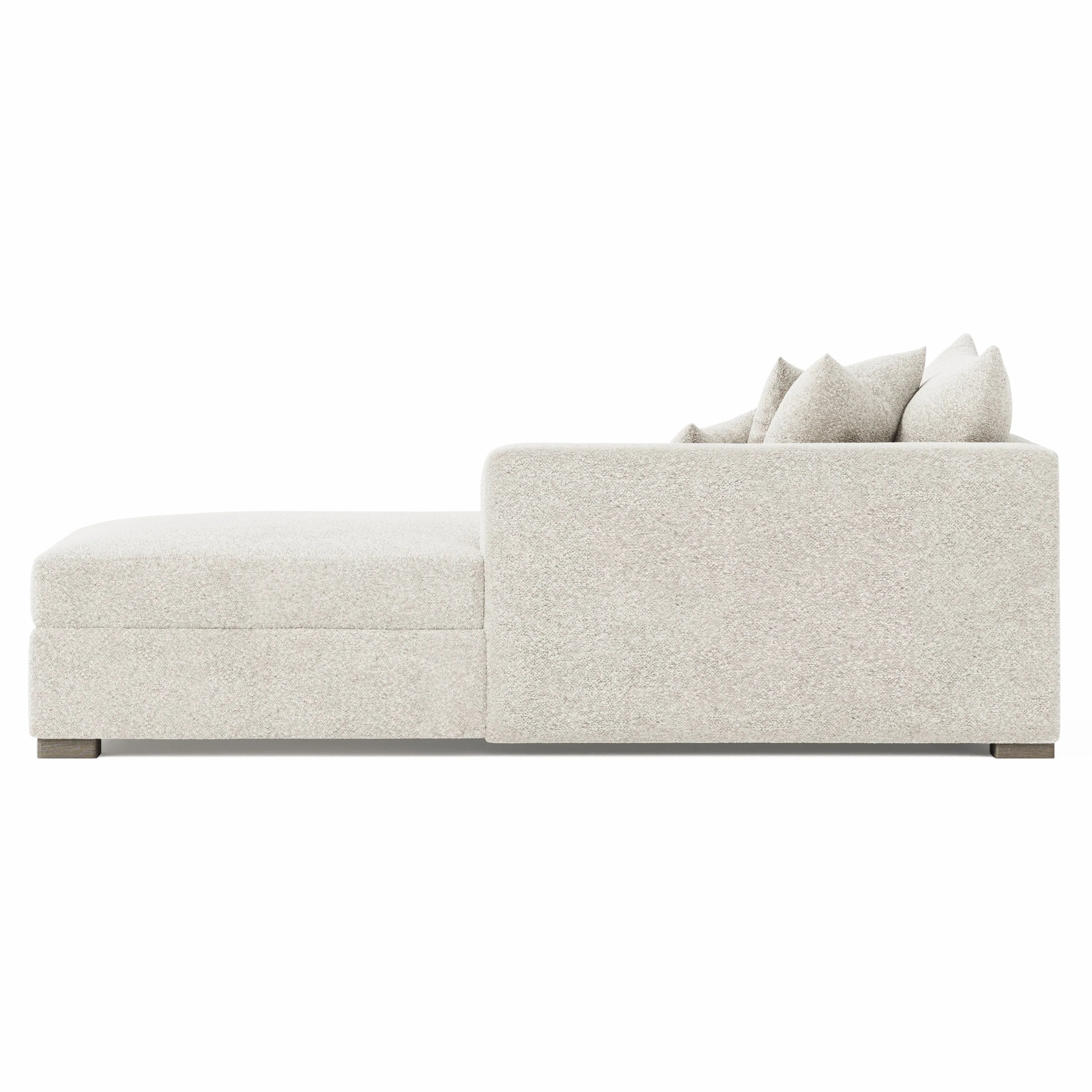Helena Fabric Right Arm Chaise Bernhardt Interiors