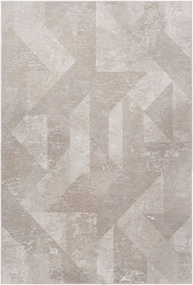 Costa Mesa Machine Woven Rug — Cream/Light Beige
