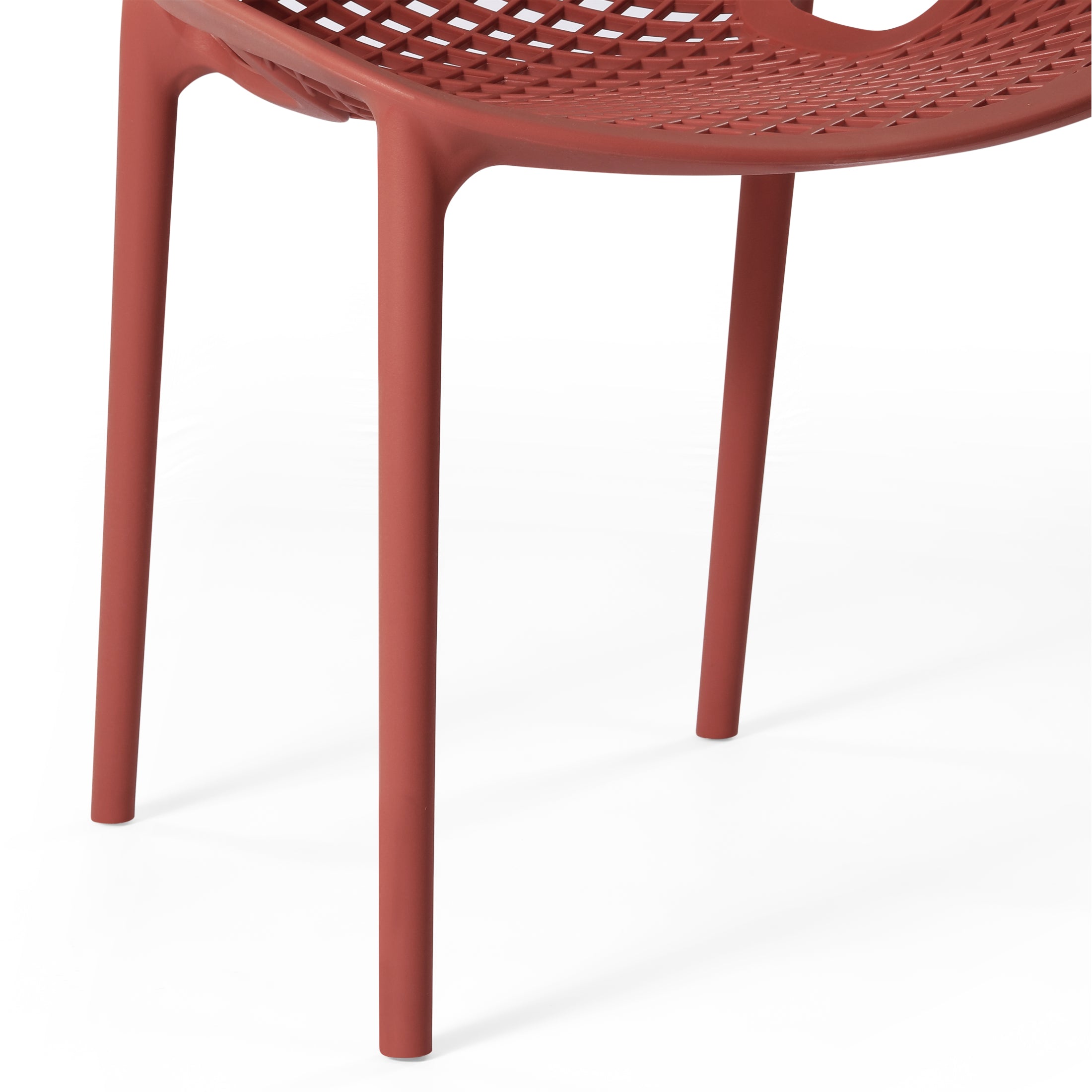Polyform Stacking Dining Side Chair (Set of 2) Seahawk Designs Patio Dining Chairs