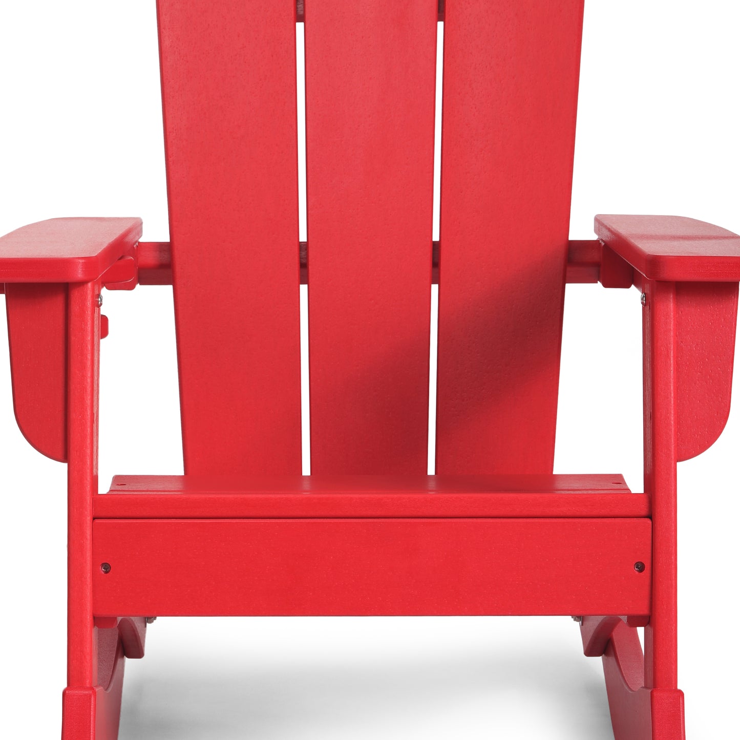 Tiny Terraces Kids Adirondack Rocking Chair with Cup Holder (Set of 2) Seahawk Designs Kids Patio Rocking Chairs