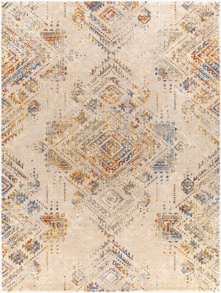 Tuscany Machine Woven Rug — Aqua/Blue