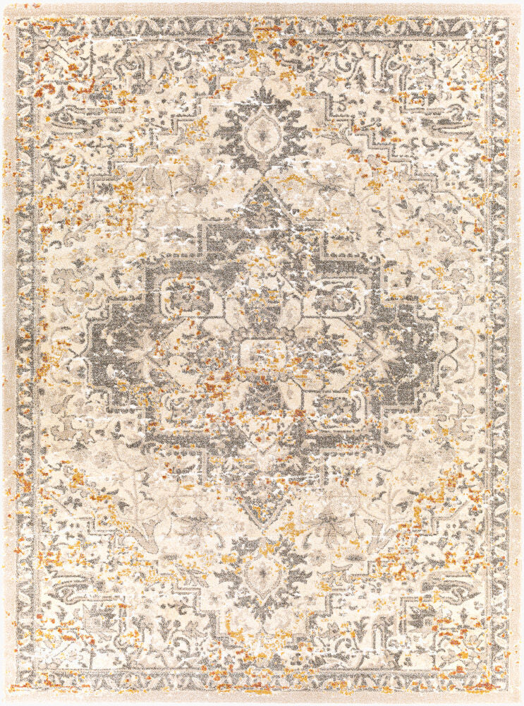 Tuscany Machine Woven Rug — Dark Brown/Denim