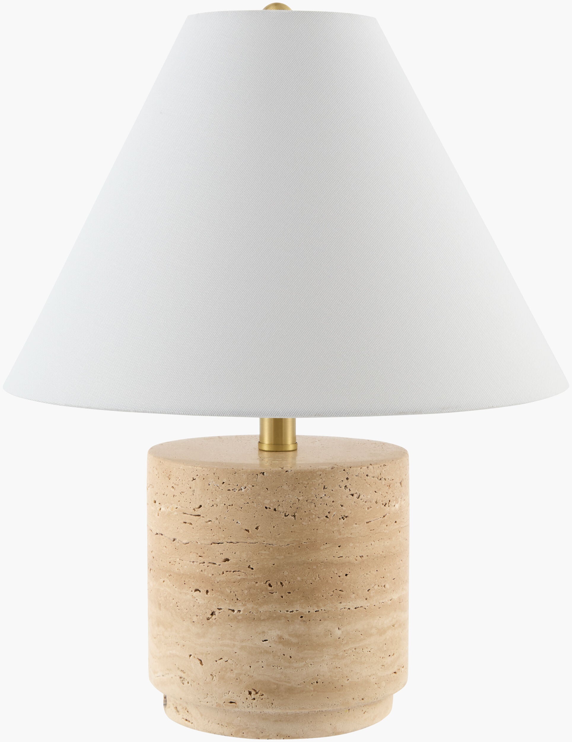 Travera Accent Table Lamp — Wheat