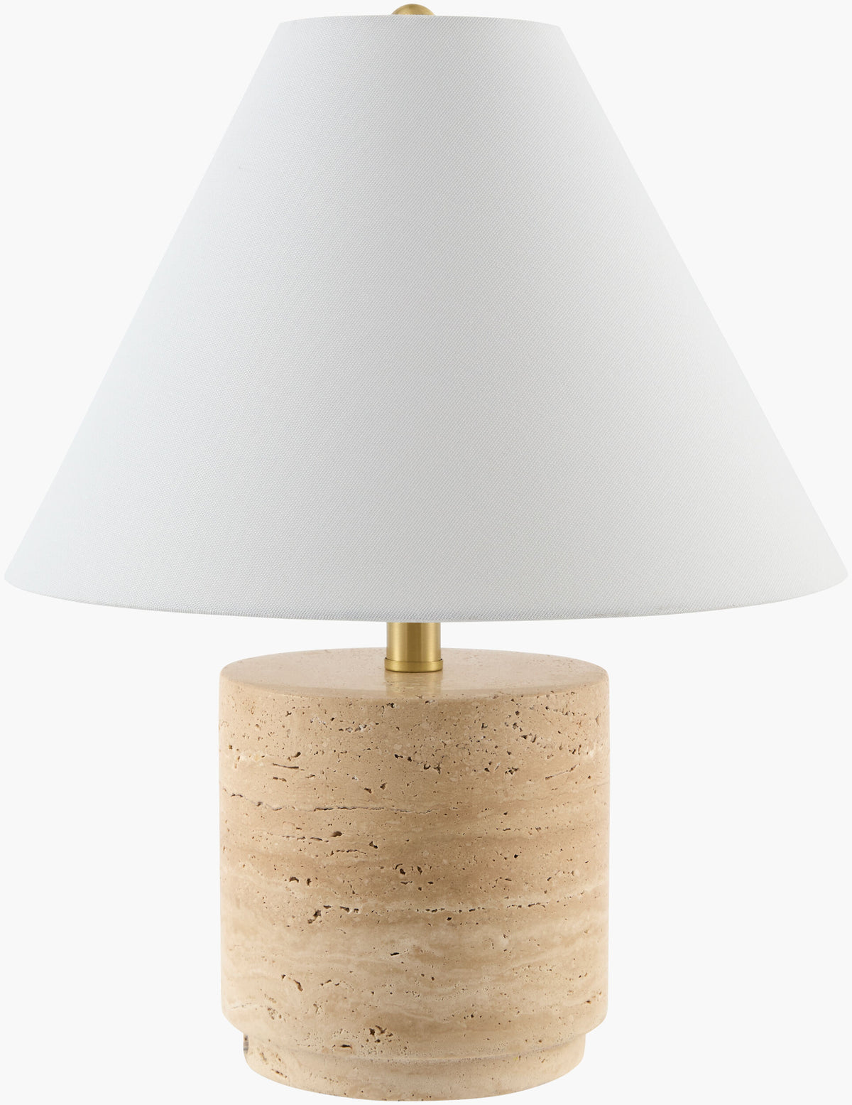 Travera Accent Table Lamp — Wheat