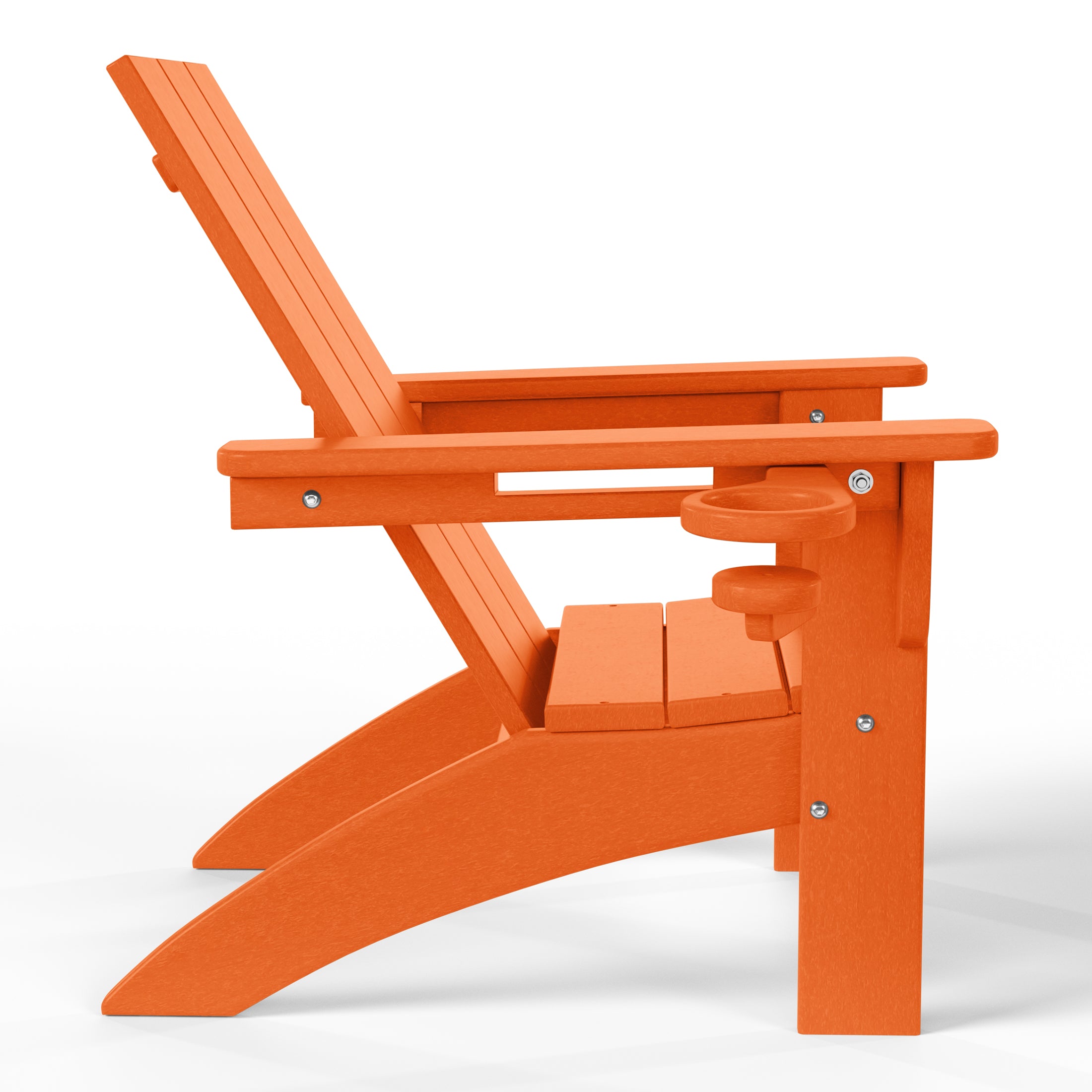 Tiny Terraces Kids Adirondack Chair with Cup Holder (Set of 2) Seahawk Designs Kids Adirondack Chairs