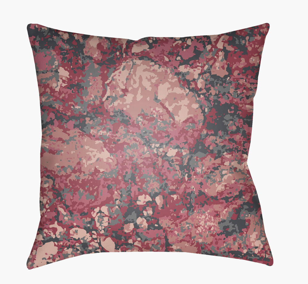 Textures Accent Pillow — Dark Blue/Lilac