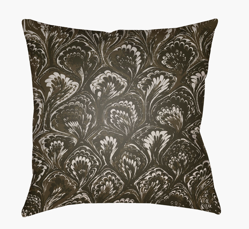 Textures Accent Pillow — Dark Green