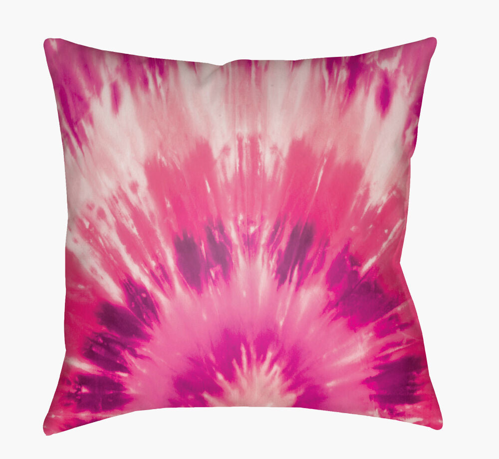Textures Accent Pillow — Lilac/Magenta