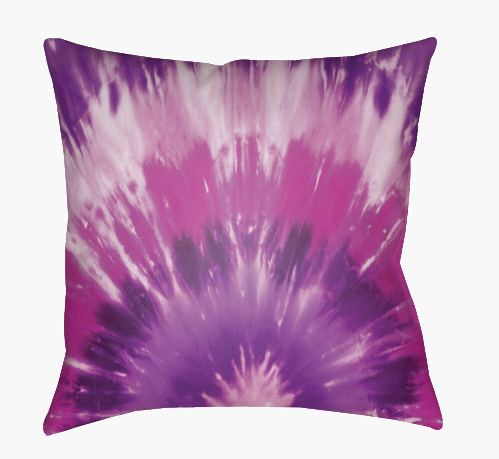Textures Accent Pillow — Lavender/Magenta