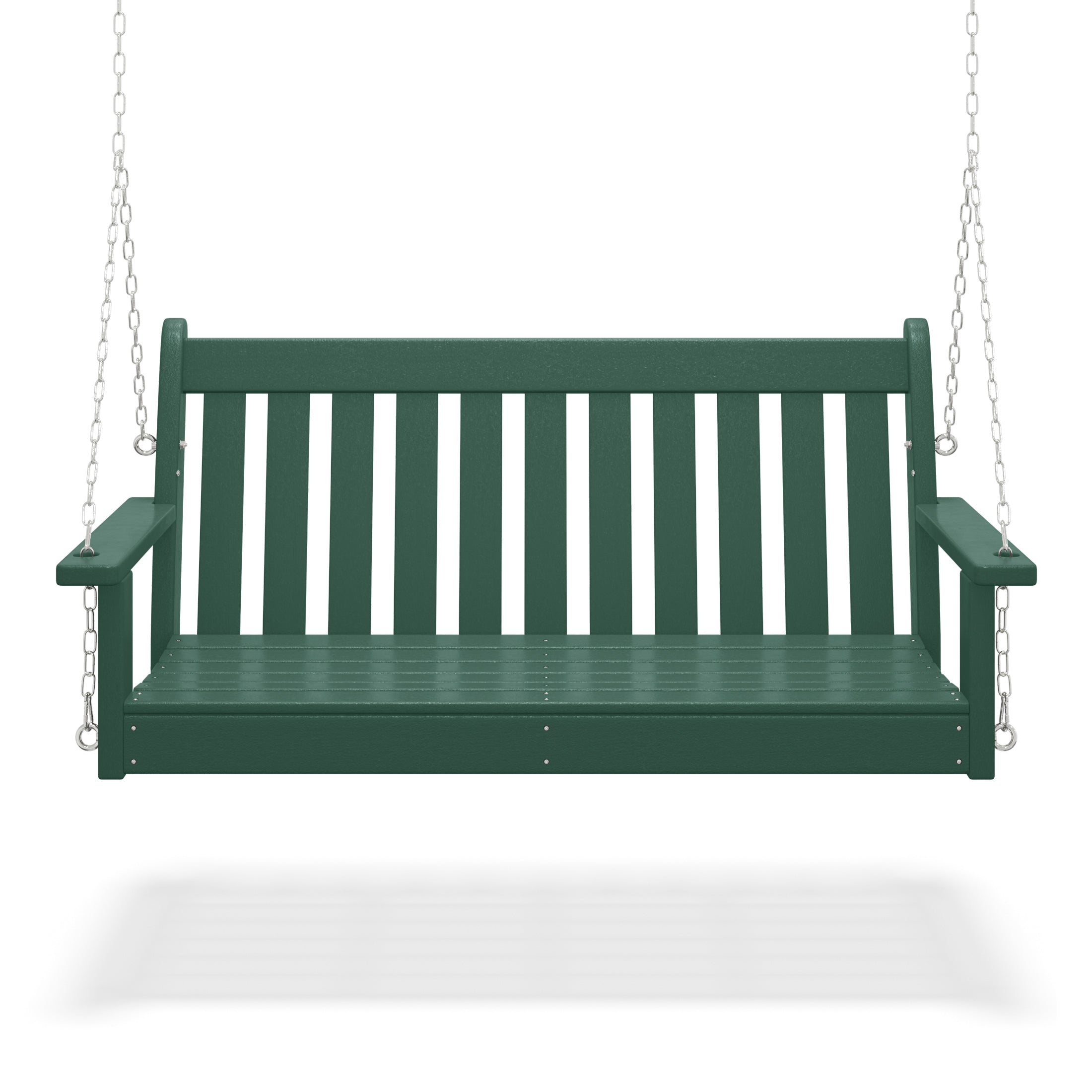 Tuscany 51" Hanging Porch Swing Dark Green Seahawk Designs Porch Swings