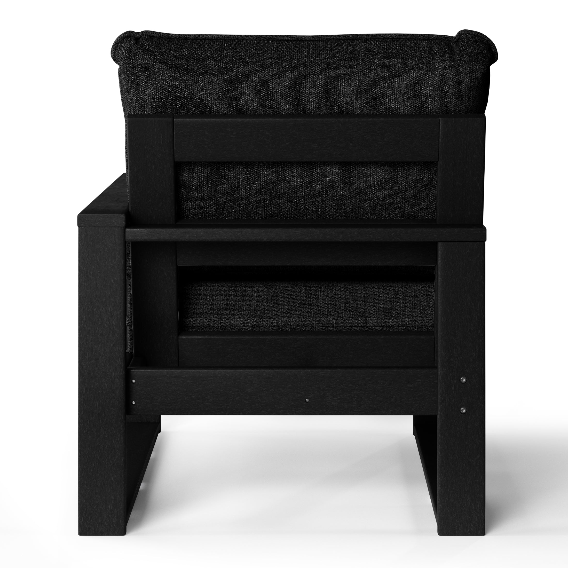 Signature All-Weather Outdoor Modular Patio Deep Seating Right Arm Chair (Right Arm Sectional Seat) Seahawk Designs Patio Chairs