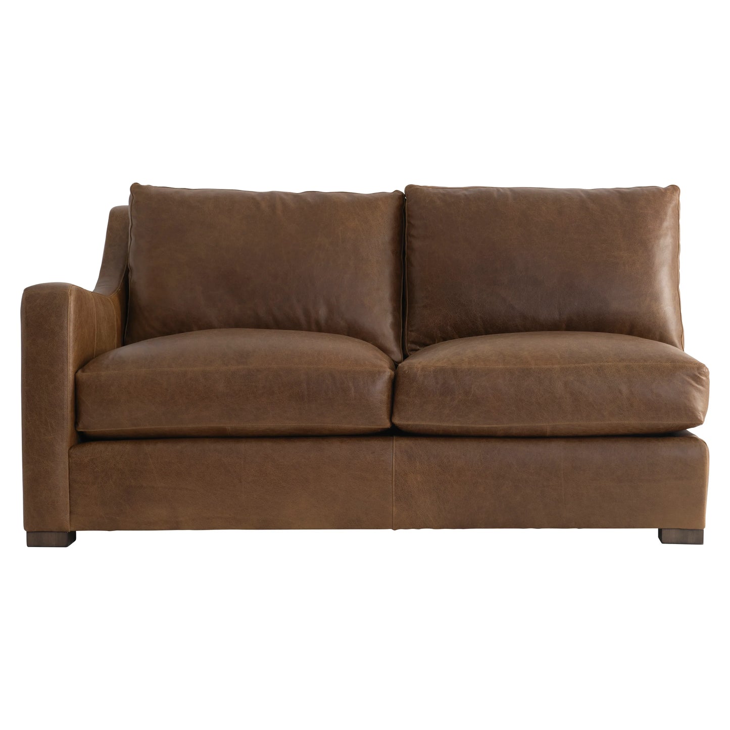Ventura Leather Left Arm Loveseat Bernhardt Living