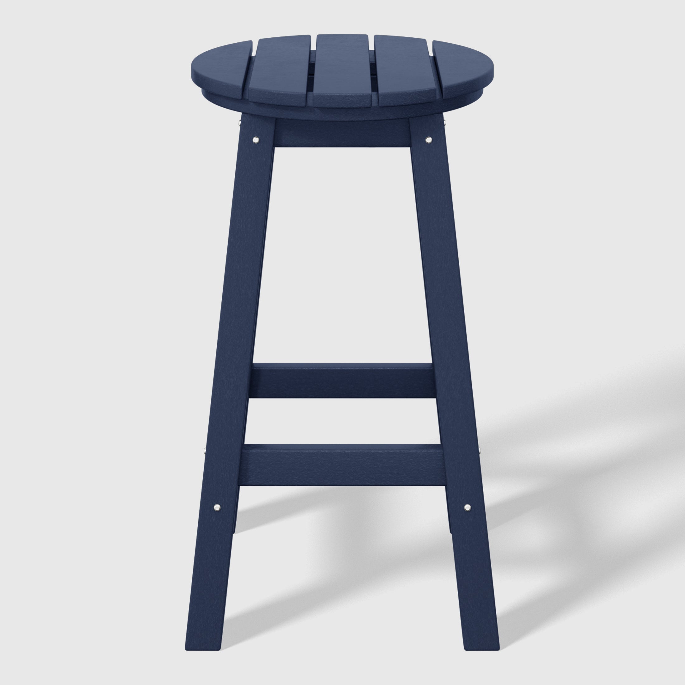 Stockholm All-Weather Outdoor Round Counter Stool (24" Height) Seahawk Designs Patio Bar & Counter Stools