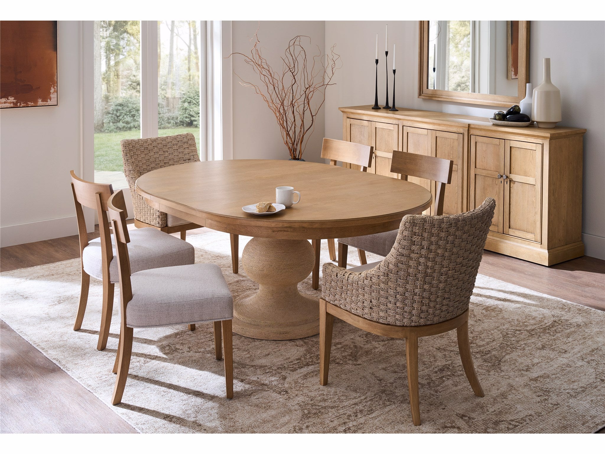 Universal Furniture Brindle Woven Chair — Birchaven Collection
