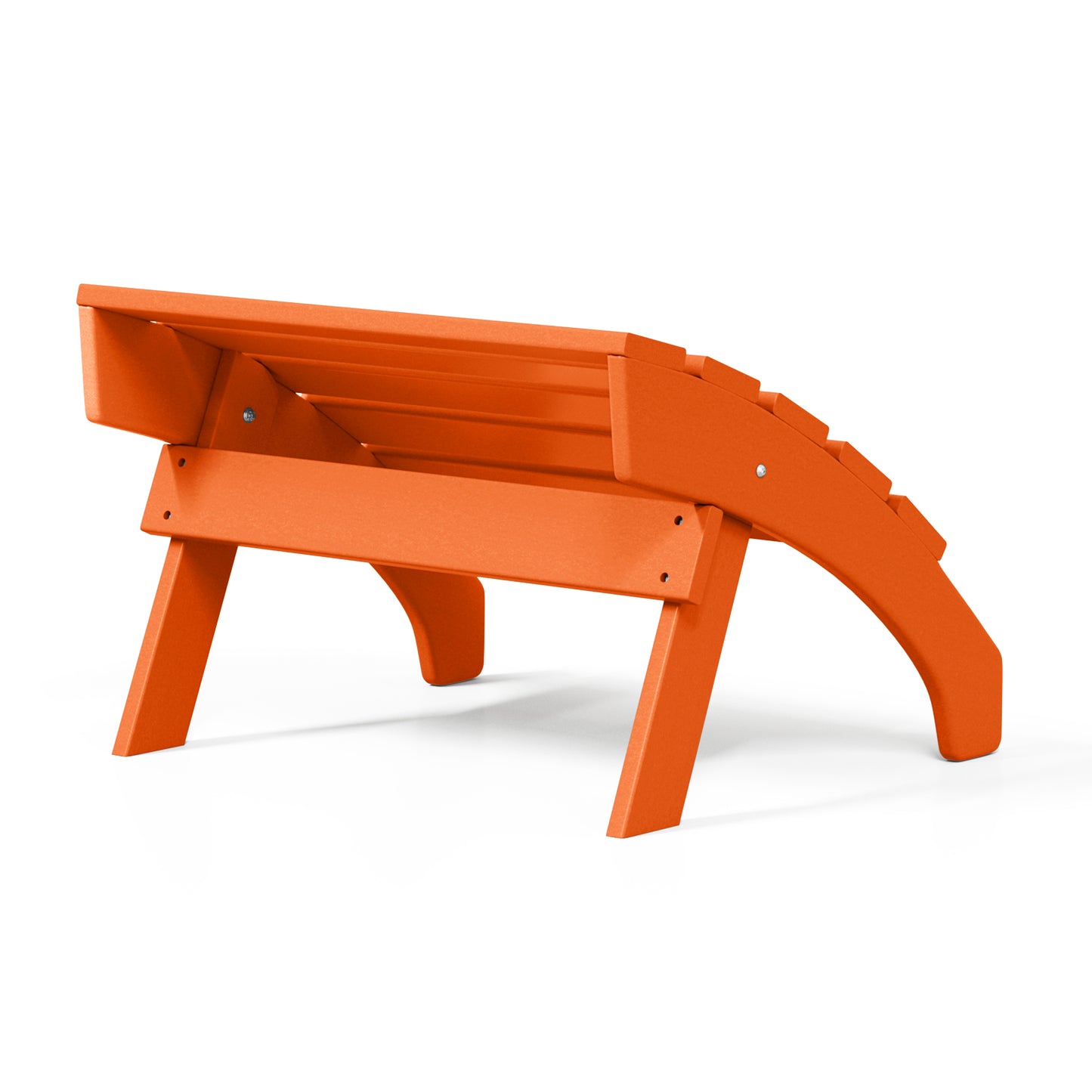 Westport All-Weather Outdoor Adirondack Folding Foot Rest/Ottoman Seahawk Designs Patio Ottomans